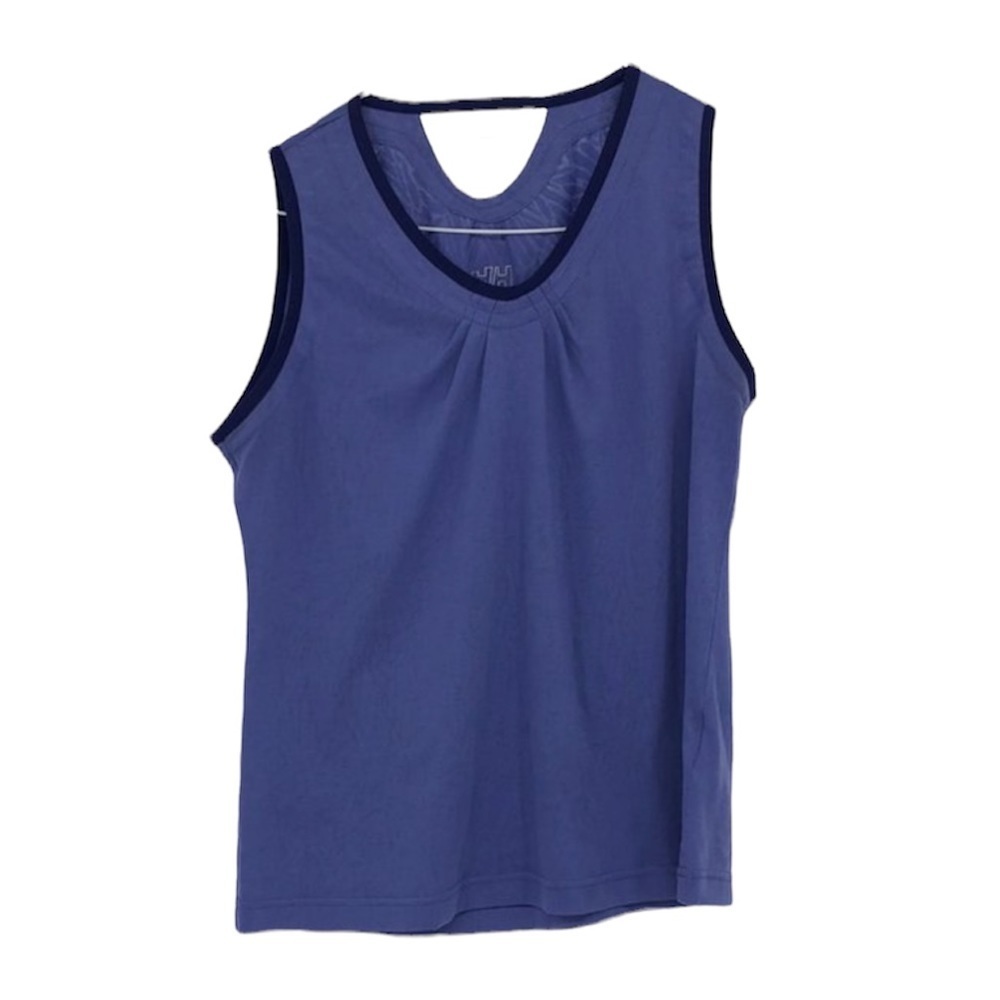 Helly Hansen periwinkle vneck keyhole back  sleeveless top S